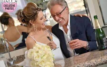 Frankie Valli marries for the fourth time.